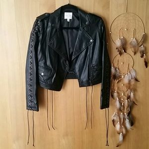 Kooples Style Silence + Noise Vegan Moto Ja